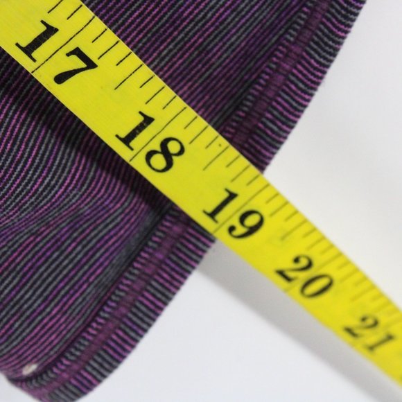 Tuff Athletics Cropped Legging Womens Purple Gym & Training Comfort Medium M - Picture 7 of 7